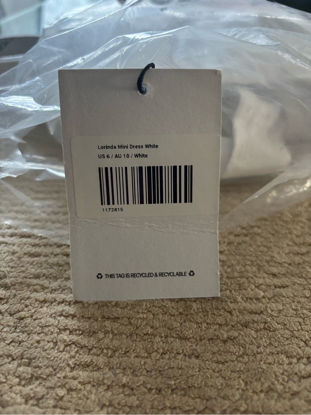 Princess Polly White Mini Dress - Picture 7 of 7